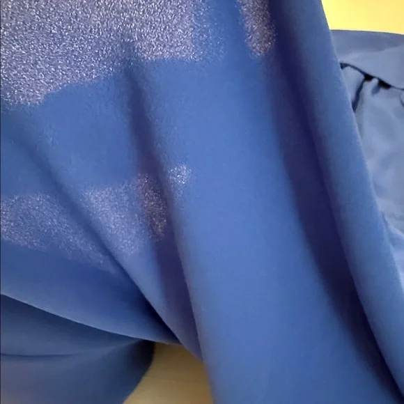 Ann Taylor Women’s Blue Camp Shirt Blouse Size M - Picture 13 of 13